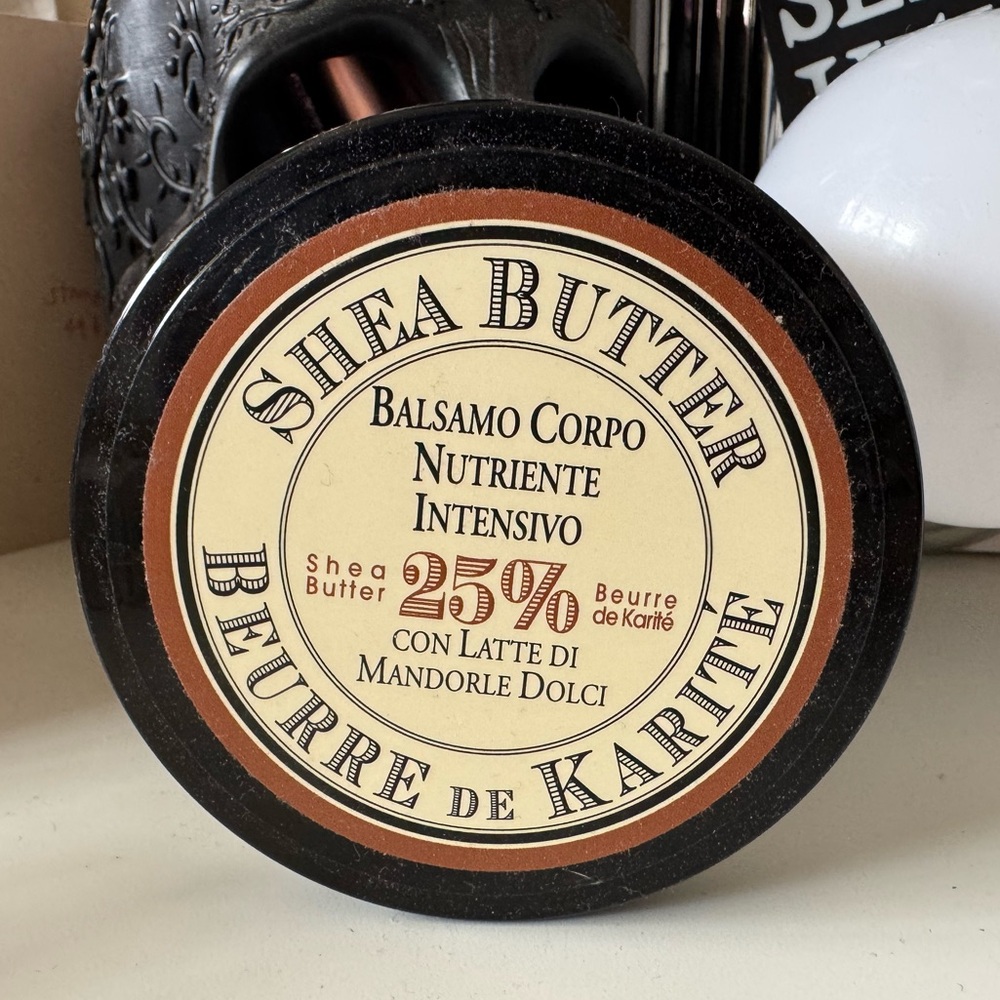 Perlier Shea Butter Sweet Almond Milk Intensive Nurturing Body Balm Full Size